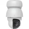 Câmara de vigilância IP UBIQUITI UVC-AI-PTZ-W — AI PTZ industrial esférica 3864×2160, zoom ótico 22×, rotação 360°, com fios, parede/poste/secretária, branco
