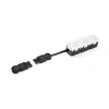 Conector de instalação DeLOCK bloco de terminais de parafuso de 3 polos preto 1 conjunto
