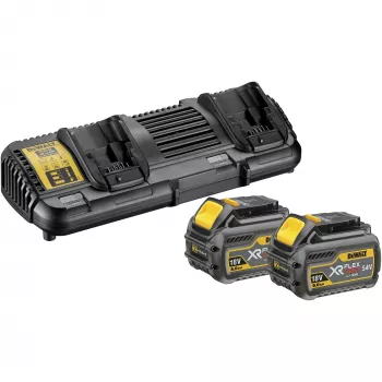 Conjunto de bateria e carregador DeWALT DCB132T2-QW iões de lítio 4 Ah