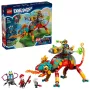Brinquedo de construção LEGO 71492 Dreamzz Conjunto de brincar Camaleão de Fogo do Mateo, modelo de blocos para construção imaginativa