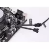 Cabo em Y para ventoinha PWM THERMALTAKE Tt Mod AC-060-CO1OTN-F1 4-Pin, pack de 3