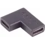 Adaptador USB-C 3.1 em ângulo reto ShiverPeaks 13-40005, ficha de 90° para dispositivos USB-C