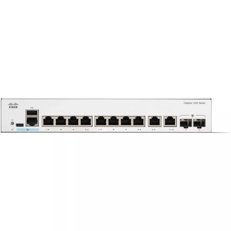 Switch gerido Cisco Catalyst 1200-8T-E-2G 8 Port GE 20 Gbit/s