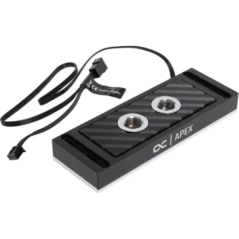 Alphacool 14000 Apex RAM X4 refrigerador líquido para RAM, RGB endereçável, preto