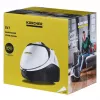 SV 7, limpa-vidros a vapor cilíndrico, 0,5 l, preto, cinzento, branco, botões, fixo, 50 cm