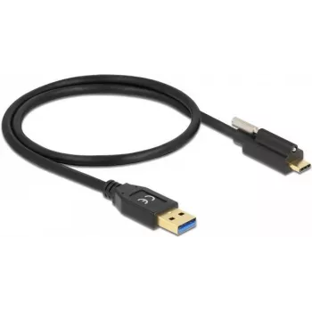 Cabo USB Type-A macho para Type-C macho DeLOCK 84025 0,5 m