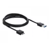 Hub USB DeLOCK 64088 Transparente USB 3.2 Gen 1 Micro-B