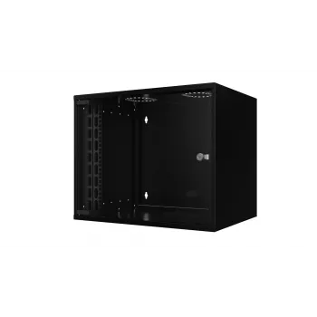 Armário rack LOGON RUM09U40MNBL Preto 11,2 kg