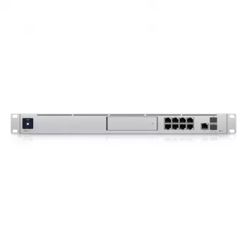 Gateway UBIQUITI Dream Machine Special Edition — Rack 1U, 8x RJ-45 LAN, PoE, CPU 1,7 GHz, 4 GB DDR4, 16 GB Flash, ecrã tátil de 3,3 cm