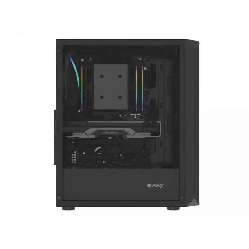 Natec Fury Shobo SH4F - Caixa de PC - Torre - preto