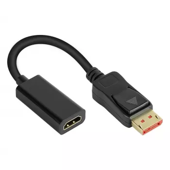 Good Connections adaptador DisplayPort 1.4 macho para HDMI 2.0b fêmea 4K @60Hz aprox. 20cm