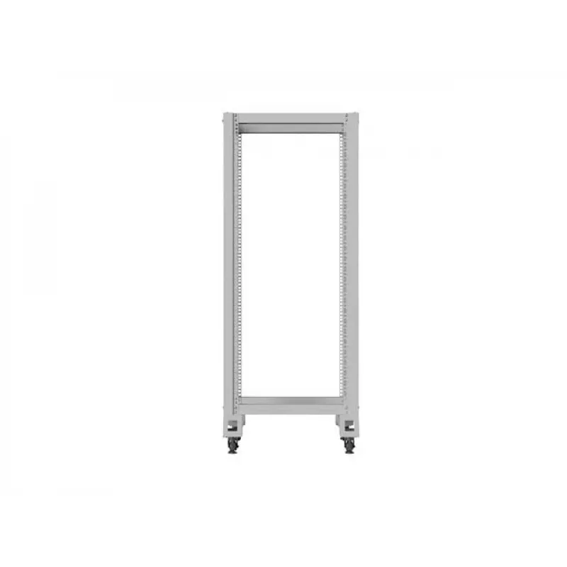 Rack aberto LANBERG 19 polegadas 27U 600x800 mm cinzento, rack de servidor open-frame 27U