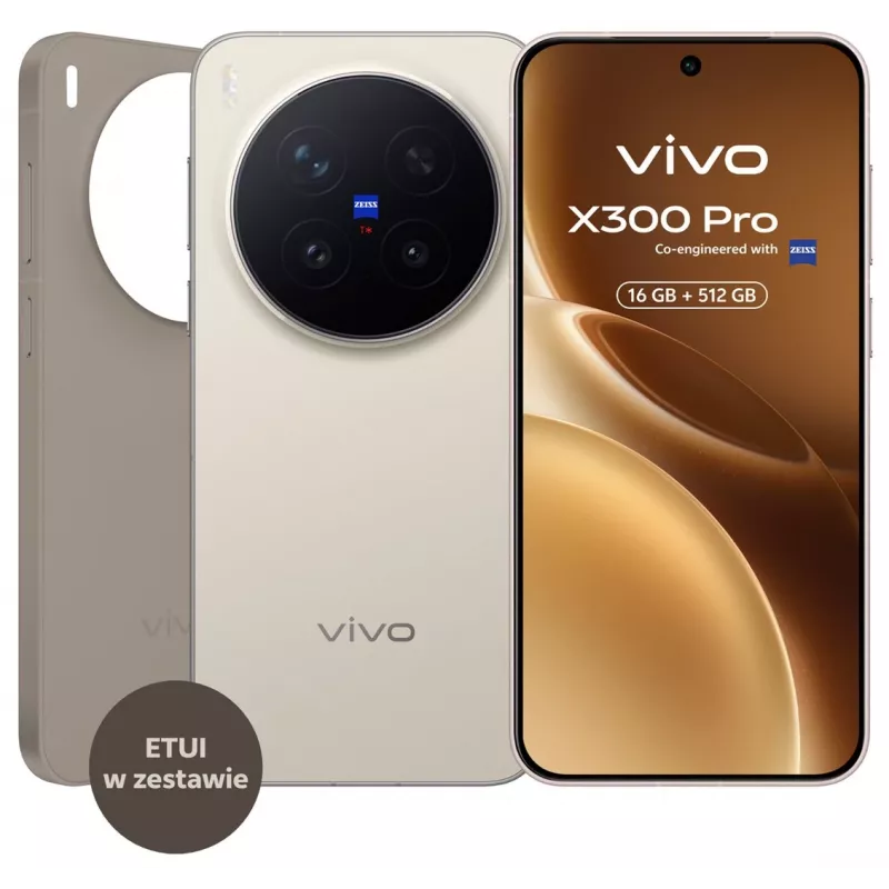 Vivo X300 5G 16/512GB castanho