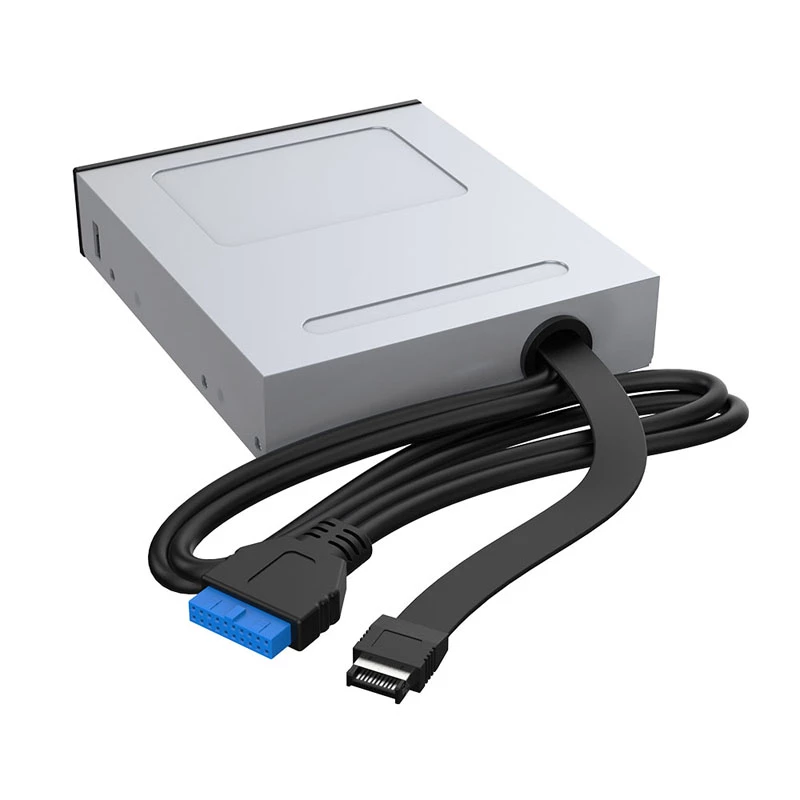Painel Akasa USB 20Gbps Type-C com duas portas Type-A de 5Gbps