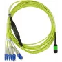 Cabo de patch MPO/APC-4xLC monomodo BlueOptics GZDKEL2 5 metros