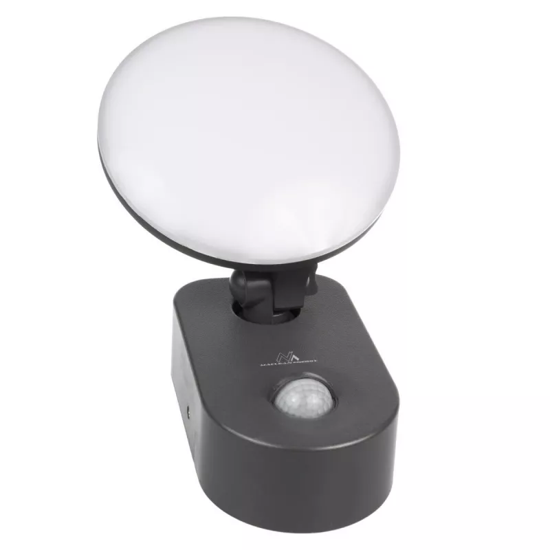 Luminária de parede LED MACLEAN MCE367 com sensor PIR, luminária de parede exterior com detetor de movimento