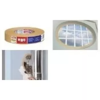Fita crepe para pintor Tesa Maler Krepp 4319 15 mm x 50 m — crepe forte, flexível
