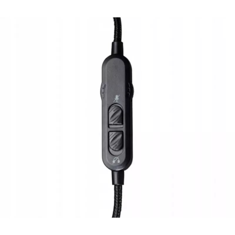 Headset mad-catz P.I.L.O.T. 3 — headset gaming binaural com fios, 3,5 mm, drivers de 50 mm, sensibilidade de 105 dB, preto