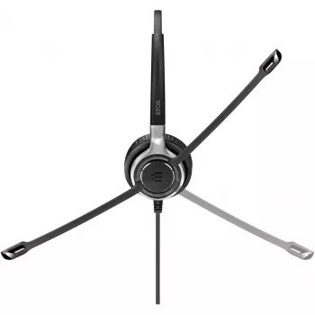 EPOS IMPACT SC 630 - Century - Headset - On-Ear - Com fios - Easy Disconnect - Preto, Prateado (1000554)