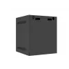 Lanberg WF10-2306-10B armário rack de parede de 10" 6U, 280×310 mm, porta de vidro, 20 kg, preto (RAL 9004)