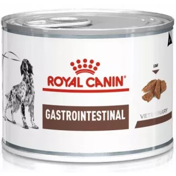 Alimento dietético húmido Royal Canin Gastro Intestinal 200 g — cães adultos, aves, suporte digestivo