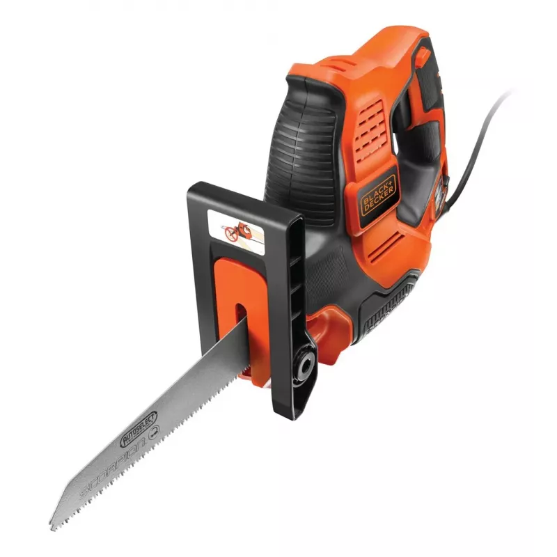 Serra sabre Black & Decker RS890K-QS 2700 spm 500 W preto, laranja