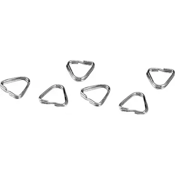 Anéis triangulares para correia de câmara Hama 00027902 — triangulares 12 mm, conjunto de 6