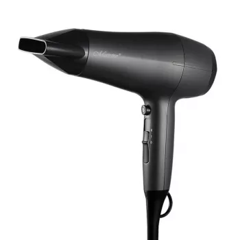 Secador de cabelo Maestro MR-217 2200 W, motor DC, 2 velocidades, função ar frio, bico de modelagem, preto-grafite