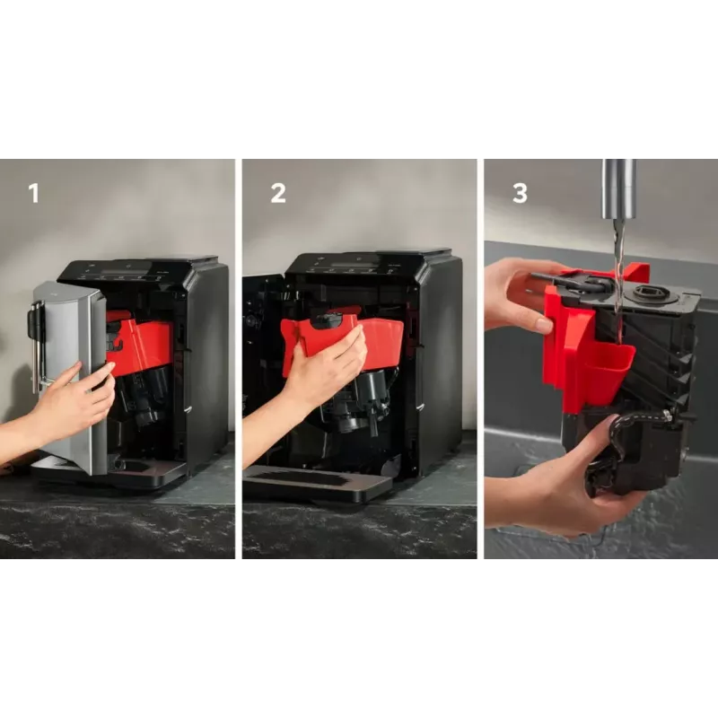 Máquina de café expresso Siemens TF303E01 EQ300 (prateado; 1300W)