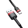 Cabo para telemóvel Baseus vermelho 1 m USB A USB C