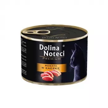 Comida húmida para gatos Dolina Noteci DOLINA NOTECI Premium — pato, 185 g, gatos adultos, sem glúten e sem soja