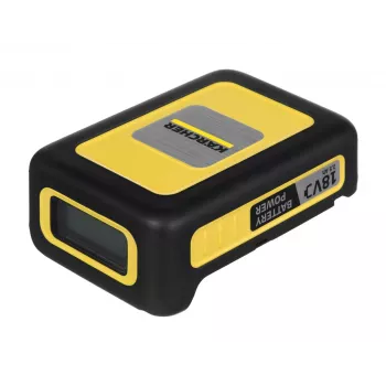 Conjunto de bateria e carregador Kärcher Power 18 V 2,5 Ah, 1 bateria, 1 carregador, amarelo