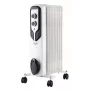 Aquecedor elétrico para interiores Adler AD 7815 branco 1500 W aquecedor elétrico a óleo