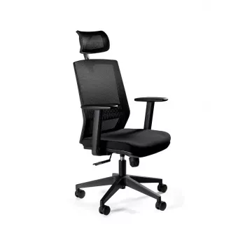 Cadeira de escritório ergonómica ESTA preta