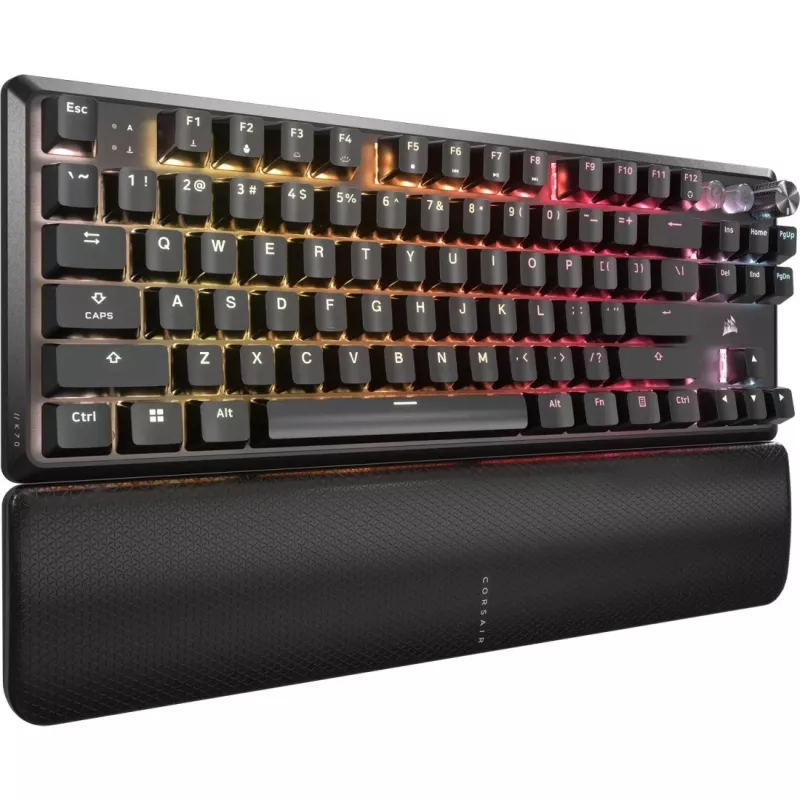 Teclado mecânico tenkeyless CORSAIR K70 PRO TKL — iluminação RGB, layout compacto