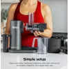 NINJA Cold Press Juicer | Neverclog JC151EU | tipo extrator de sumo a frio | cinzento | 150 W | número de velocidades 1