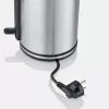 Chaleira elétrica SEVERIN WK 3449 — 1,7 l, 2400 W, aço inoxidável/plástico, preto-prateado