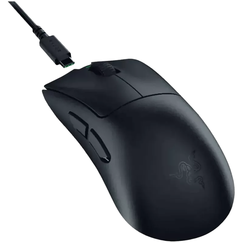Rato Razer Viper V3 Pro para destro RF sem fios + USB Type-C ótico 35000 DPI