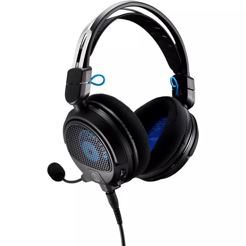 Headset com fios Audio-Technica ATH-GDL3 — arco de cabeça, supra-aural, 10–35000 Hz, 220 g, preto