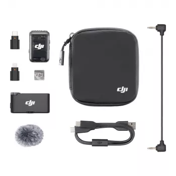 Microfone DJI Mic 2 Preto
