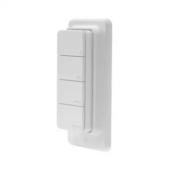 Conjunto de controlador WiFi Shelly Shutter BLU RC Button 4 — relé inteligente para estores e persianas