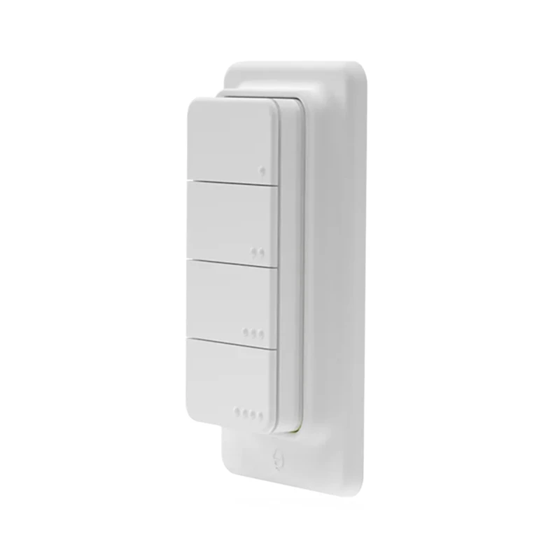 Conjunto de controlador WiFi Shelly Shutter BLU RC Button 4 — relé inteligente para estores e persianas