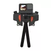 Suporte para capacete de mota TELESIN para câmaras de ação