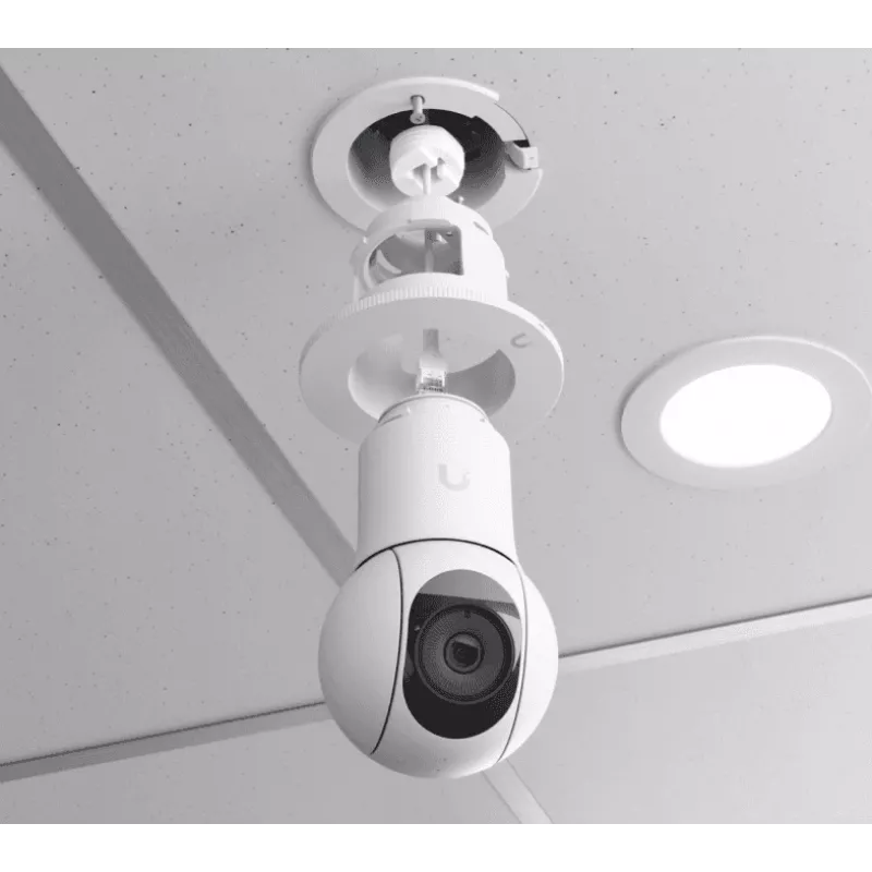 Ubiquiti UniFi UACC-G5-PTZ-ICM suporte de embutir no teto para câmara G5 PTZ, policarbonato