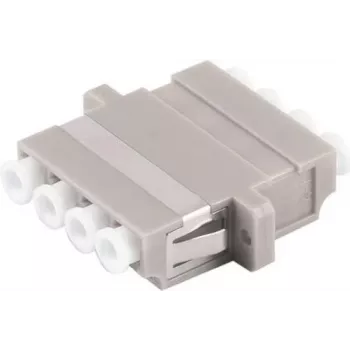 Adaptador de fibra ótica S/CONN 07-60044 LC bege multimodo 1 unid.