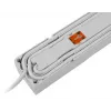 Régua de tomadas Armac Z5 1,5 m 5x 230 V PL 10 A organizador de cabos cinzento