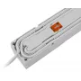 Régua de tomadas Armac Z5 1,5 m 5x 230 V PL 10 A organizador de cabos cinzento