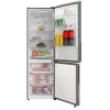 Combinado frigorífico-congelador independente TEKA RBF 54650 SS XL, aço inoxidável, 401 L capacidade total, congelador em baixo, No Frost, controlo tátil