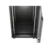 Armário rack autónomo LANBERG FF01-6624-12BL 24U 19 polegadas 600×600 mm, IP20, 1200 kg, preto