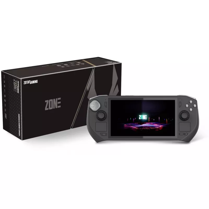 Consola de jogos portátil Zotac Zone 512 GB Wi-Fi 7 polegadas 3300 MHz preto